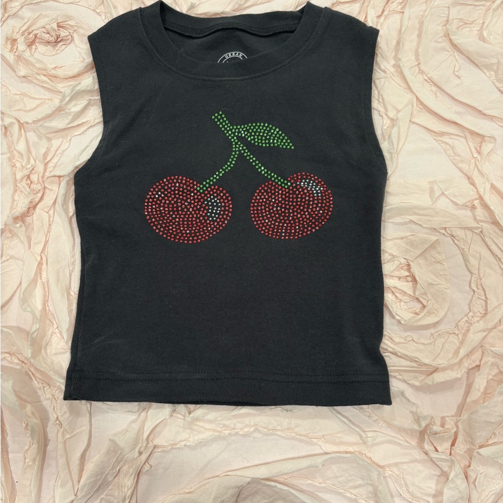 Urban Outfitters Cherry Tank